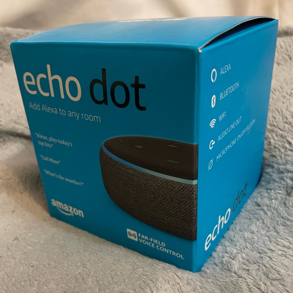 Amazon Echo Dot **BRAND NEW** FACTORY SEALED!! 3RD Generation Alexa.